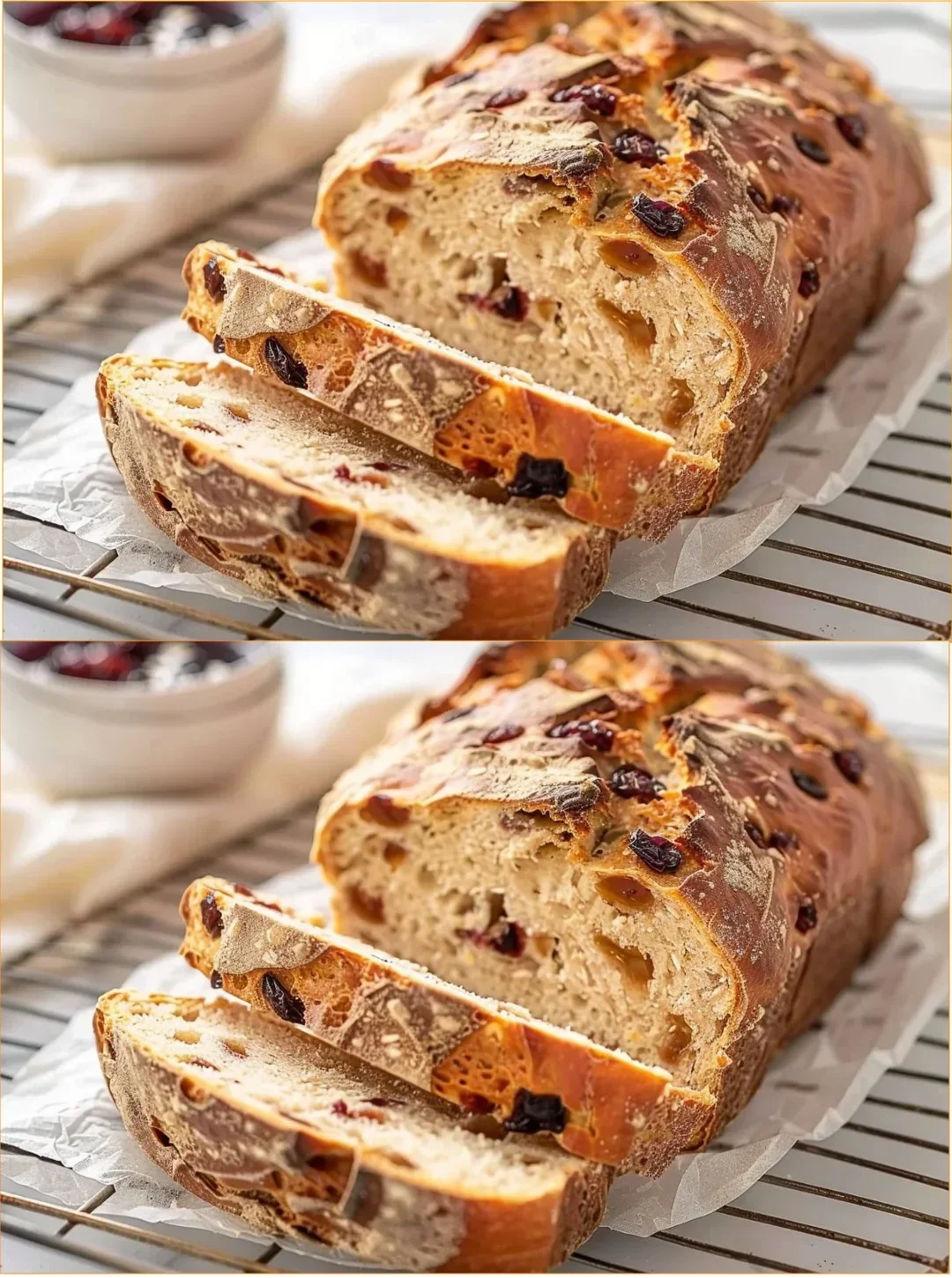 Healthy harvest bread recipe for weight loss with nutritious ingredients