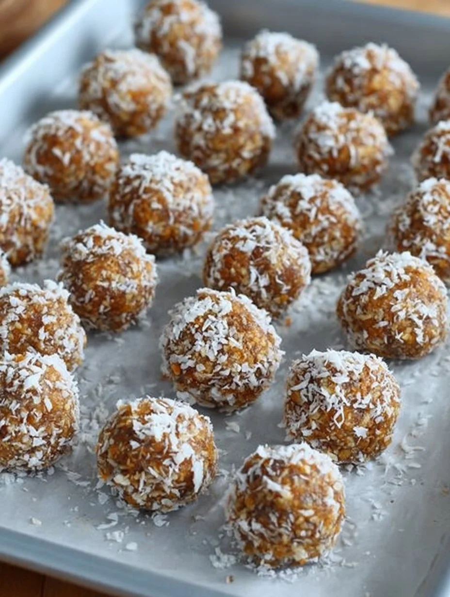 No Bake Energy Bites packed with nutritious ingredients for a healthy snack