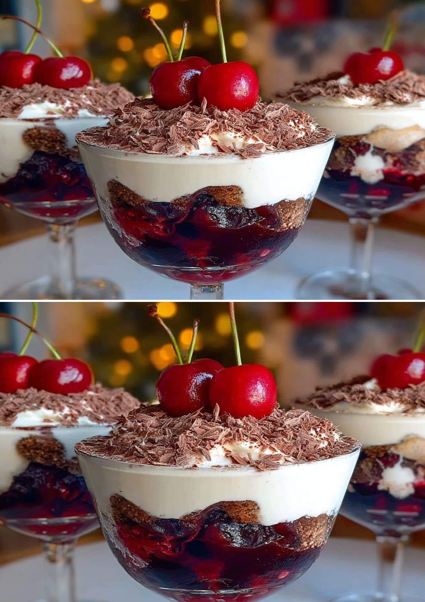 Black Forest Tiramisu Recipe – Simple Holiday Dessert