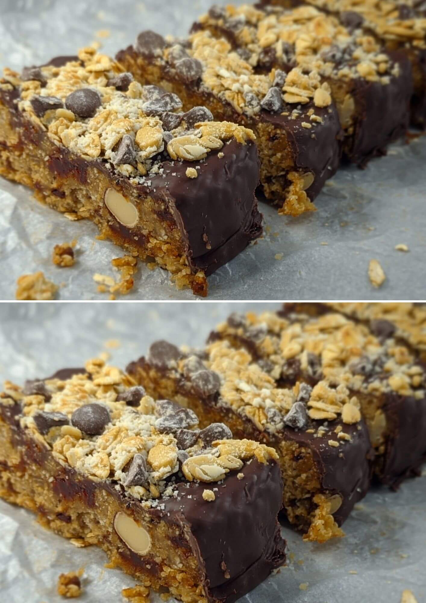 Healthy Oat Chocolate Bars – No Flour, No Sugar