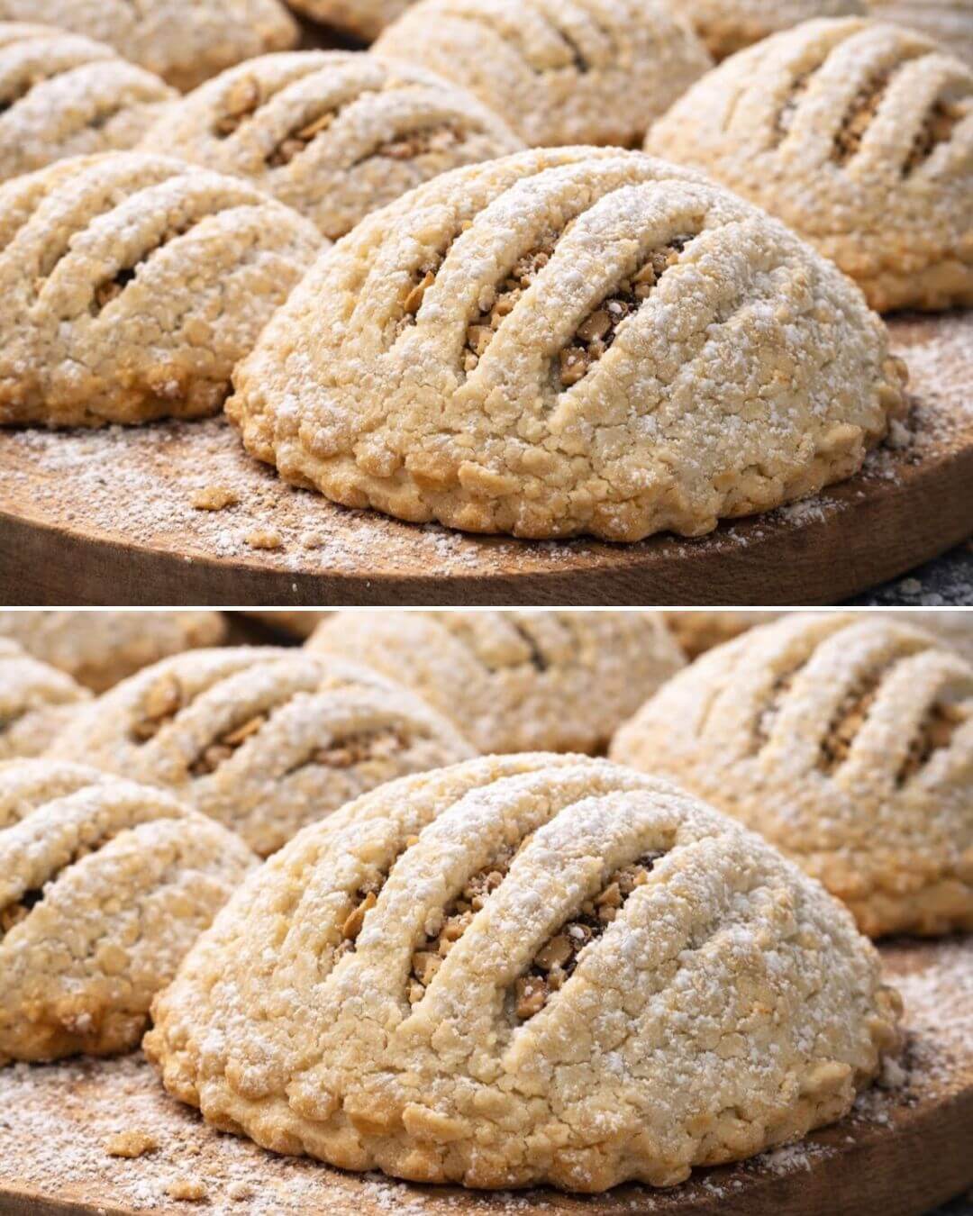Royal Apple & Hazelnut Cookies with Delicate Shortcrust Pastry
