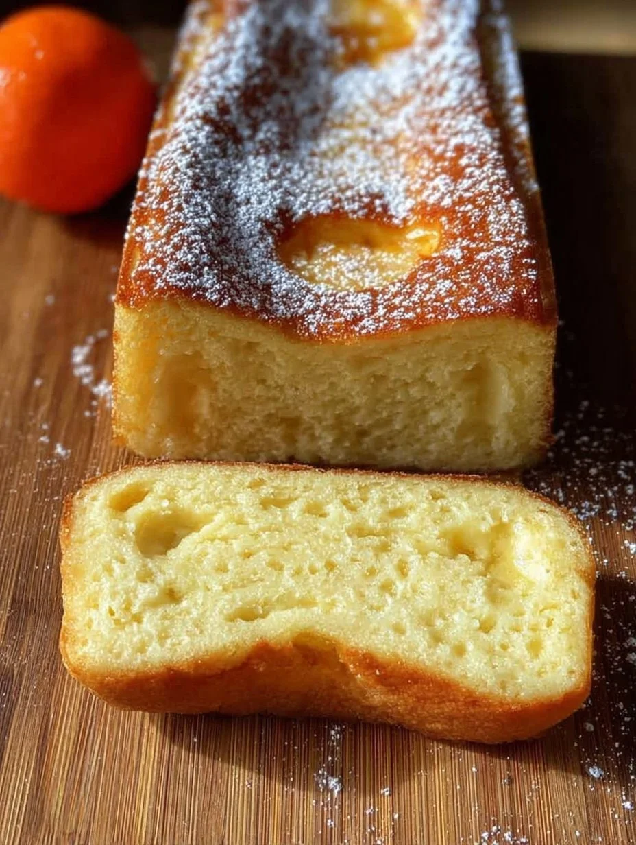 Tangerine Ricotta Cake topped with citrus slices and whipped cream