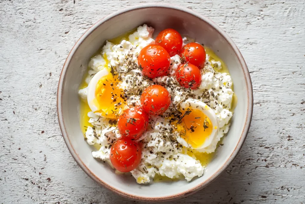 Cottage Egg Protein Bowl (High-Protein 5-Minute Meal)
