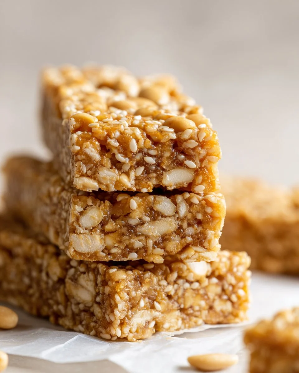 Sweet, Nutty, Zingy: Sesame Cashew Ginger Bars That Wake Up Your Snack Game