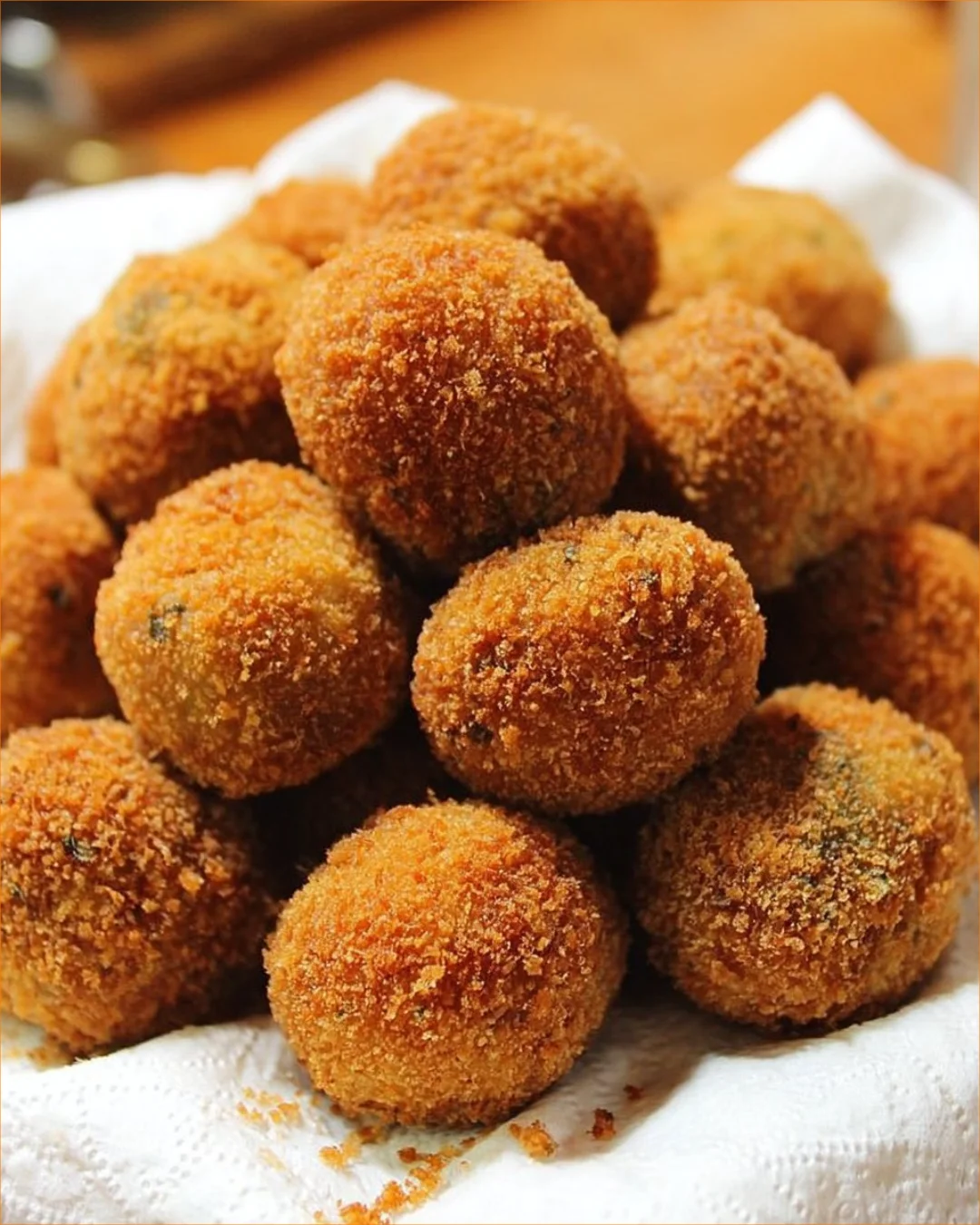 crispy pumpkin bites ready to serve with a dipping sauce