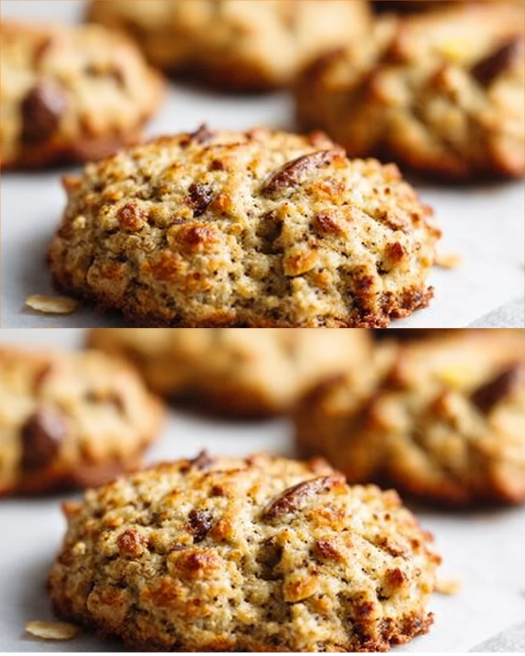 Healthy banana oat cookies for kids, perfect for snacks and lunchboxes.