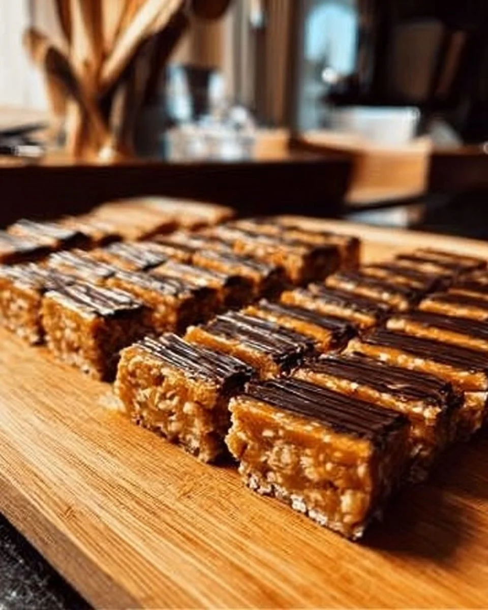 Protein-packed chickpea and date snack bars ready to enjoy