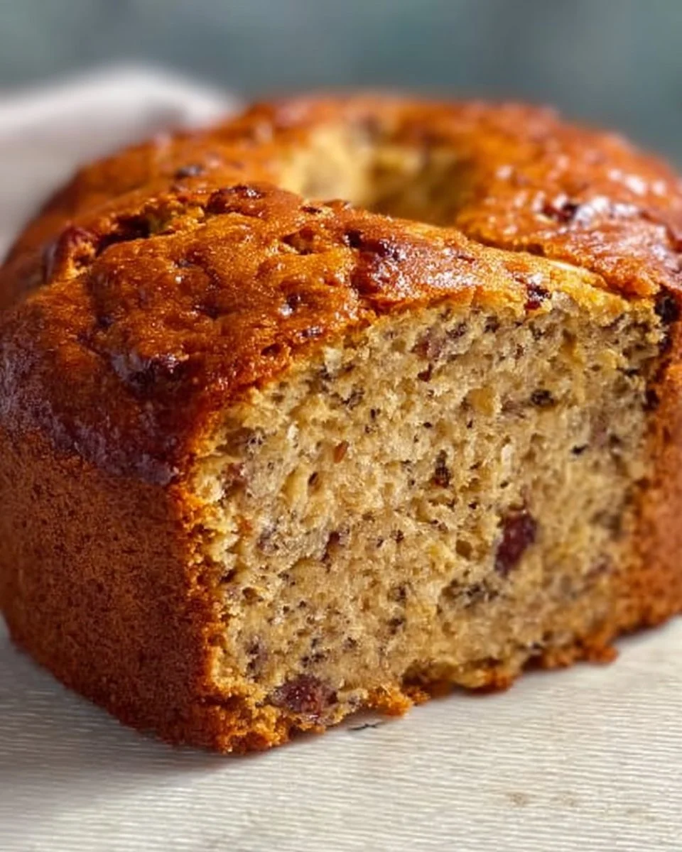 Delicious Oatmeal Cake with creamy frosting and a slice cut out