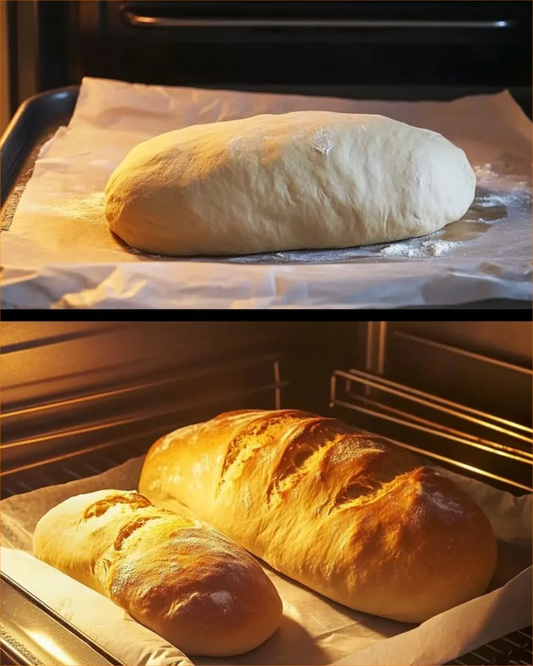 Freshly baked quick bread loaves on a wooden table