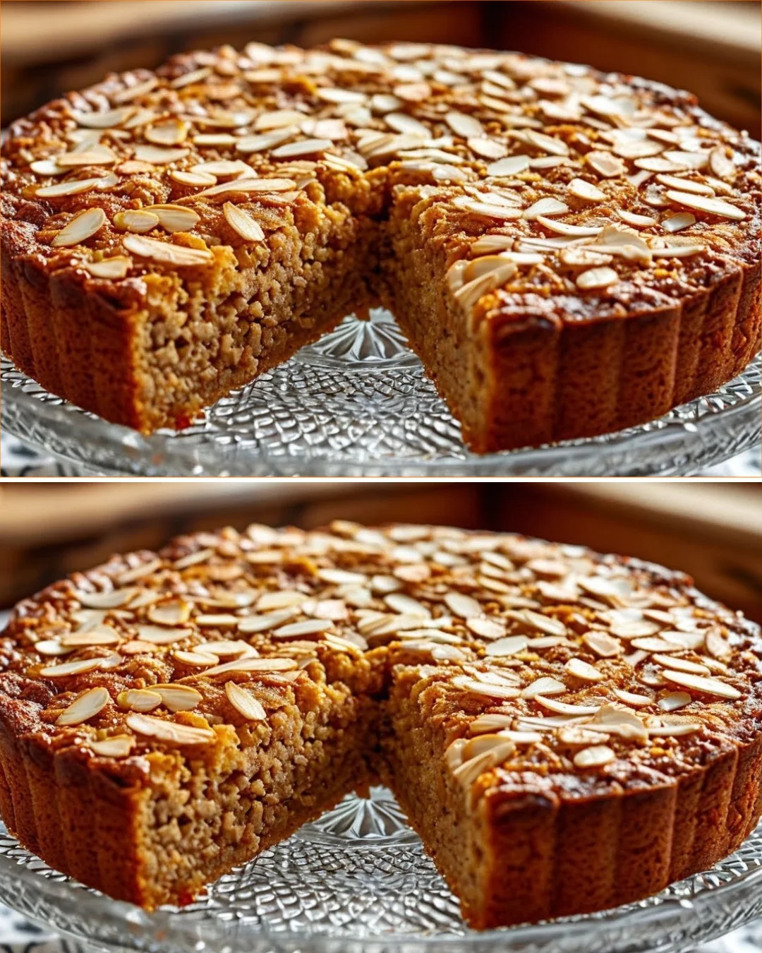Image of the easiest healthy cake, delicious and guilt-free dessert option.