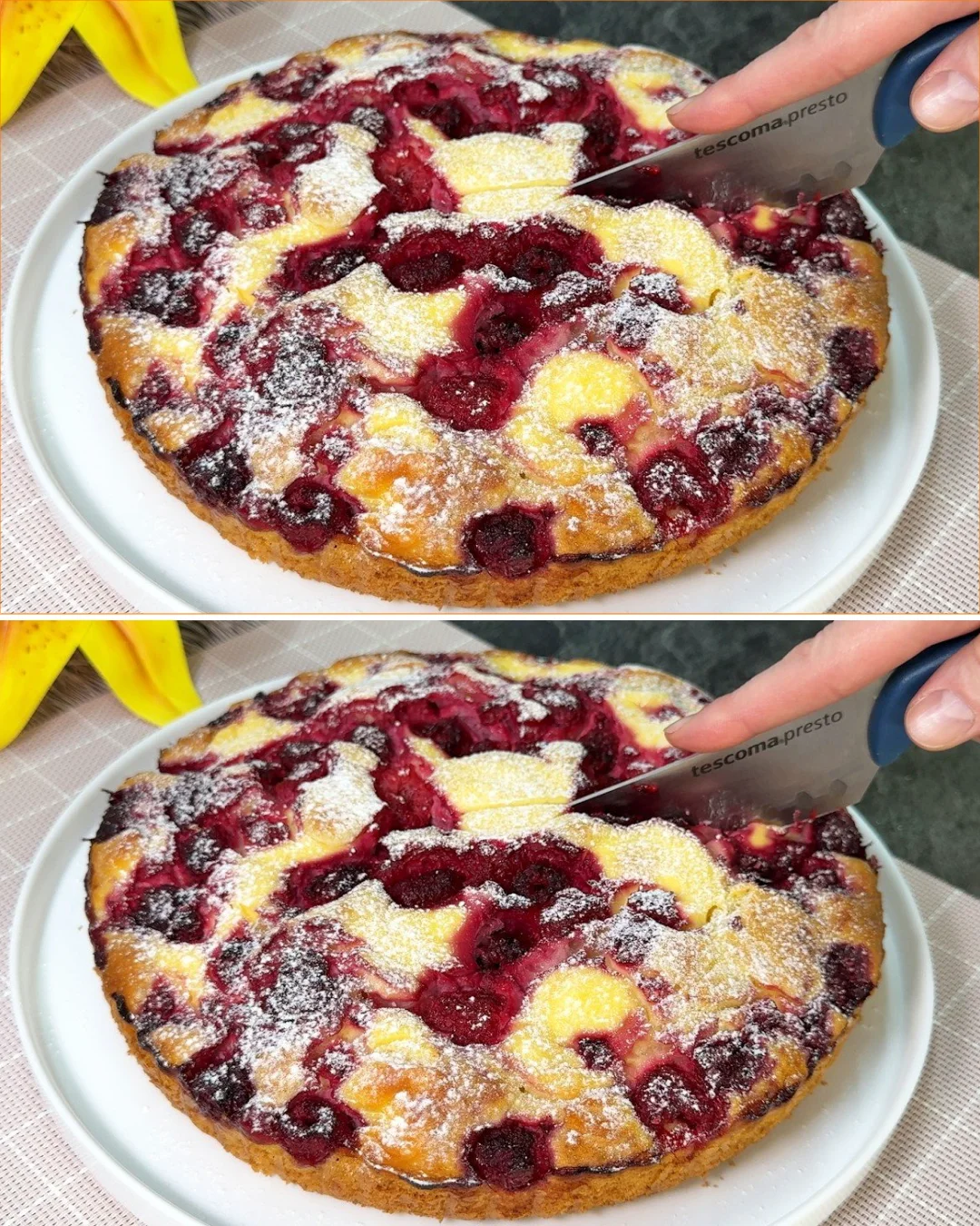 A slice of the lightest cake in the world, showcasing its fluffy texture and inviting appearance.