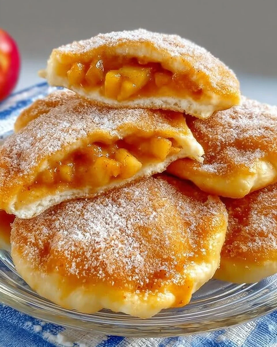 A delicious yogurt apple dessert featuring creamy yogurt and fresh apple slices.