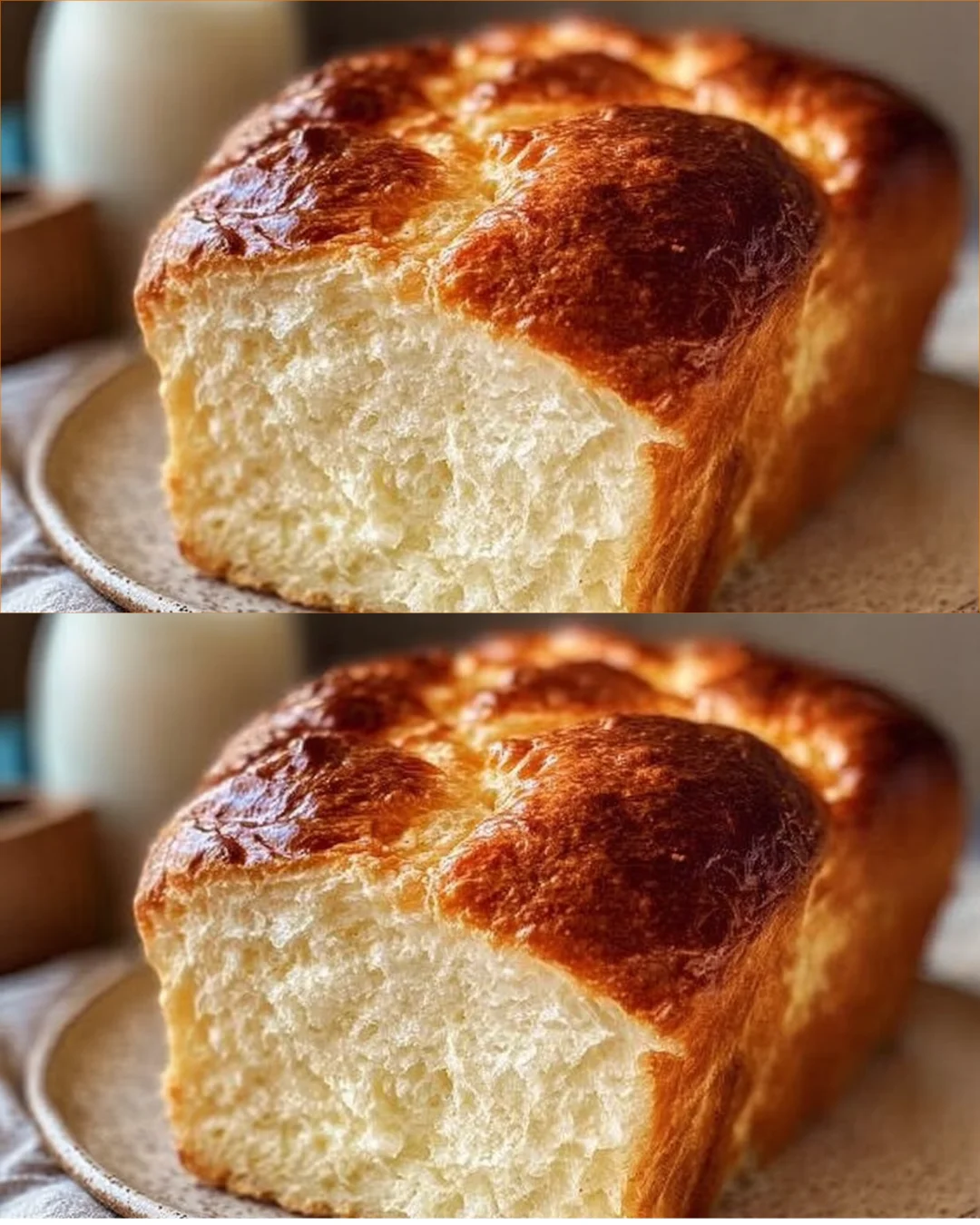 Delicious slices of zero carb yogurt bread on a wooden cutting board