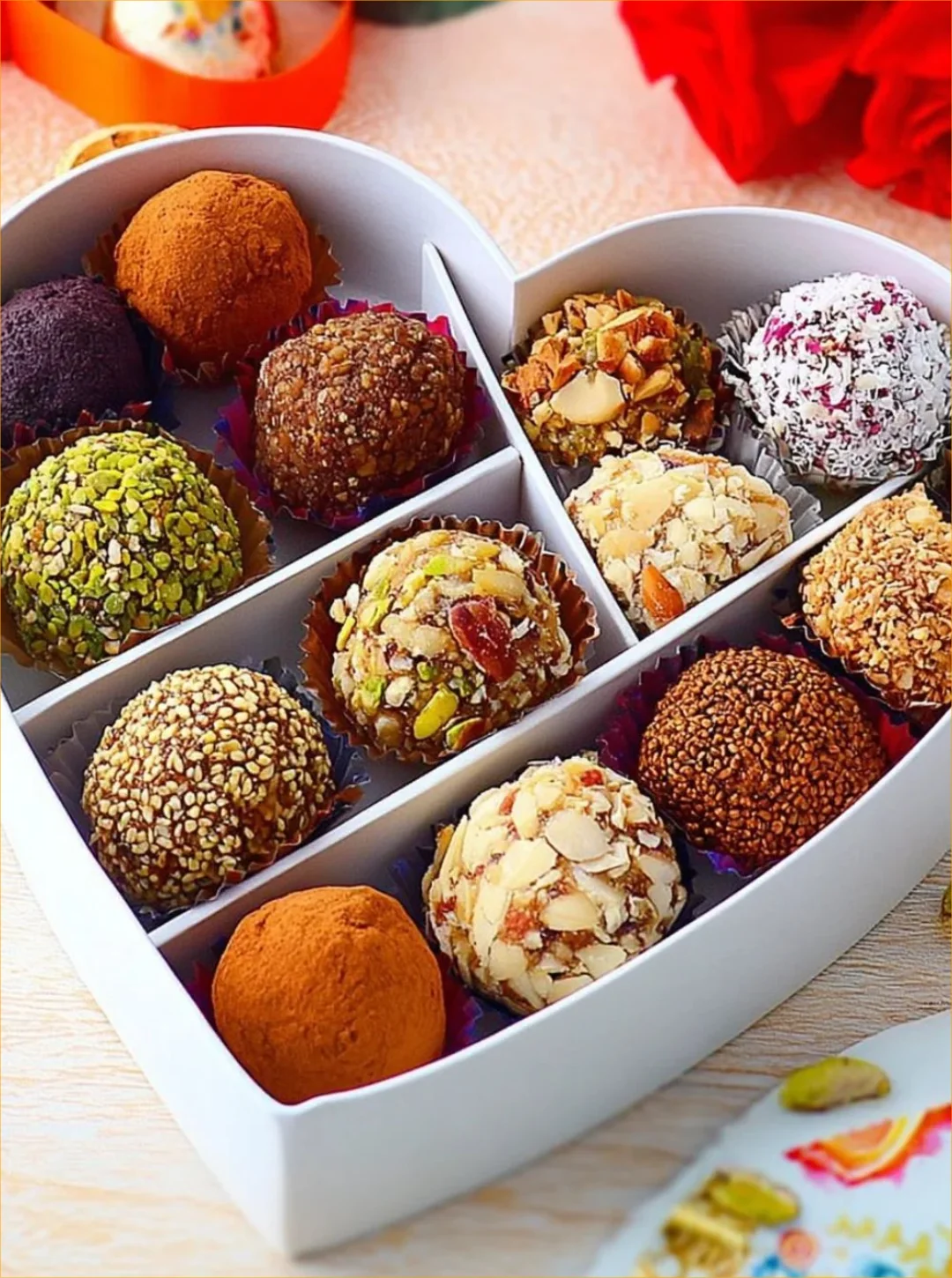 Healthy sweets recipe without sugar featuring various dessert options.