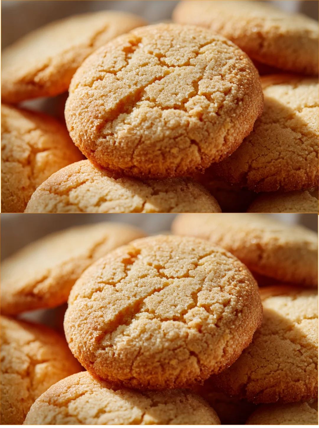 Delicious almond flour cookies on a plate ready to be enjoyed.