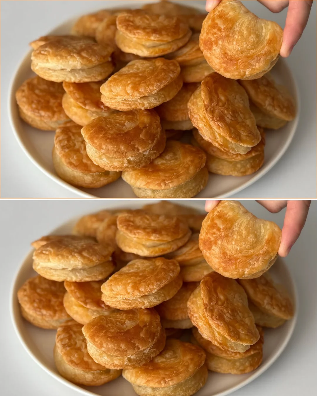 Delicious homemade cheese-filled rolls on a wooden platter