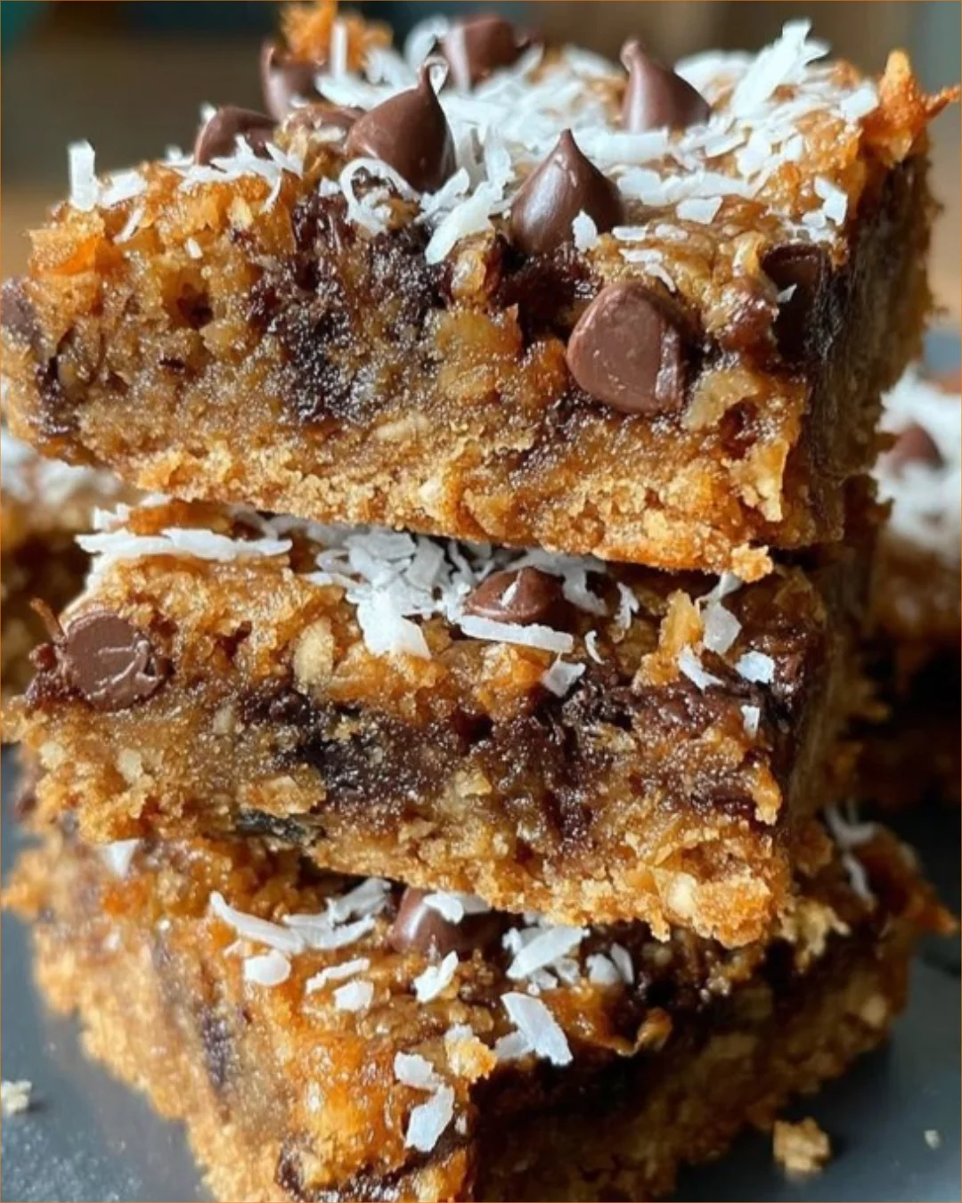 Delicious flourless almond joy bars made with chocolate and coconut