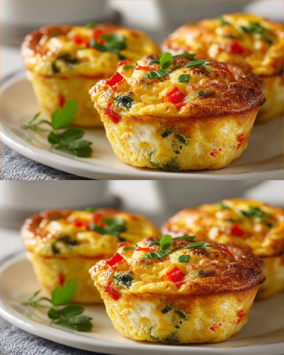 Easy high-protein egg muffins, nutritious breakfast option stuffed with veggies