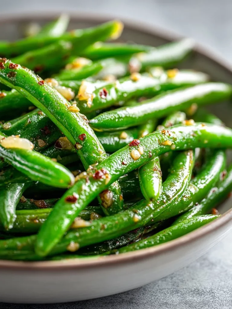 Garlic Butter Green Beans