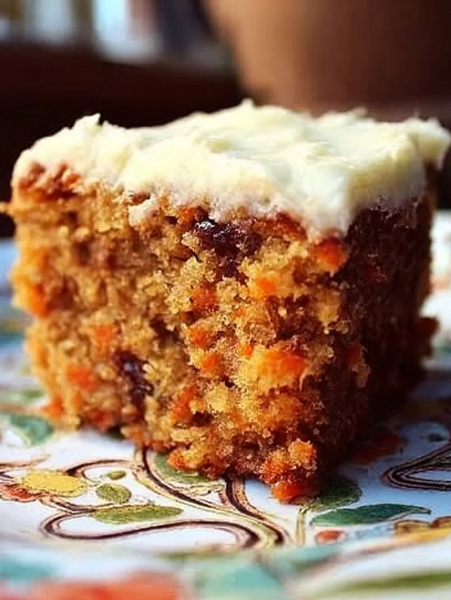 Gluten-Free Venetian Carrot Cake topped with cream cheese frosting