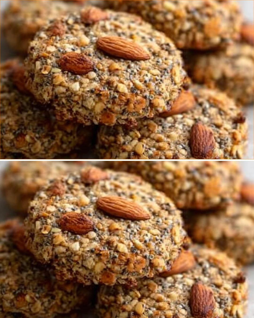 Healthy nut and seed cookies made with natural sweeteners and no flour.