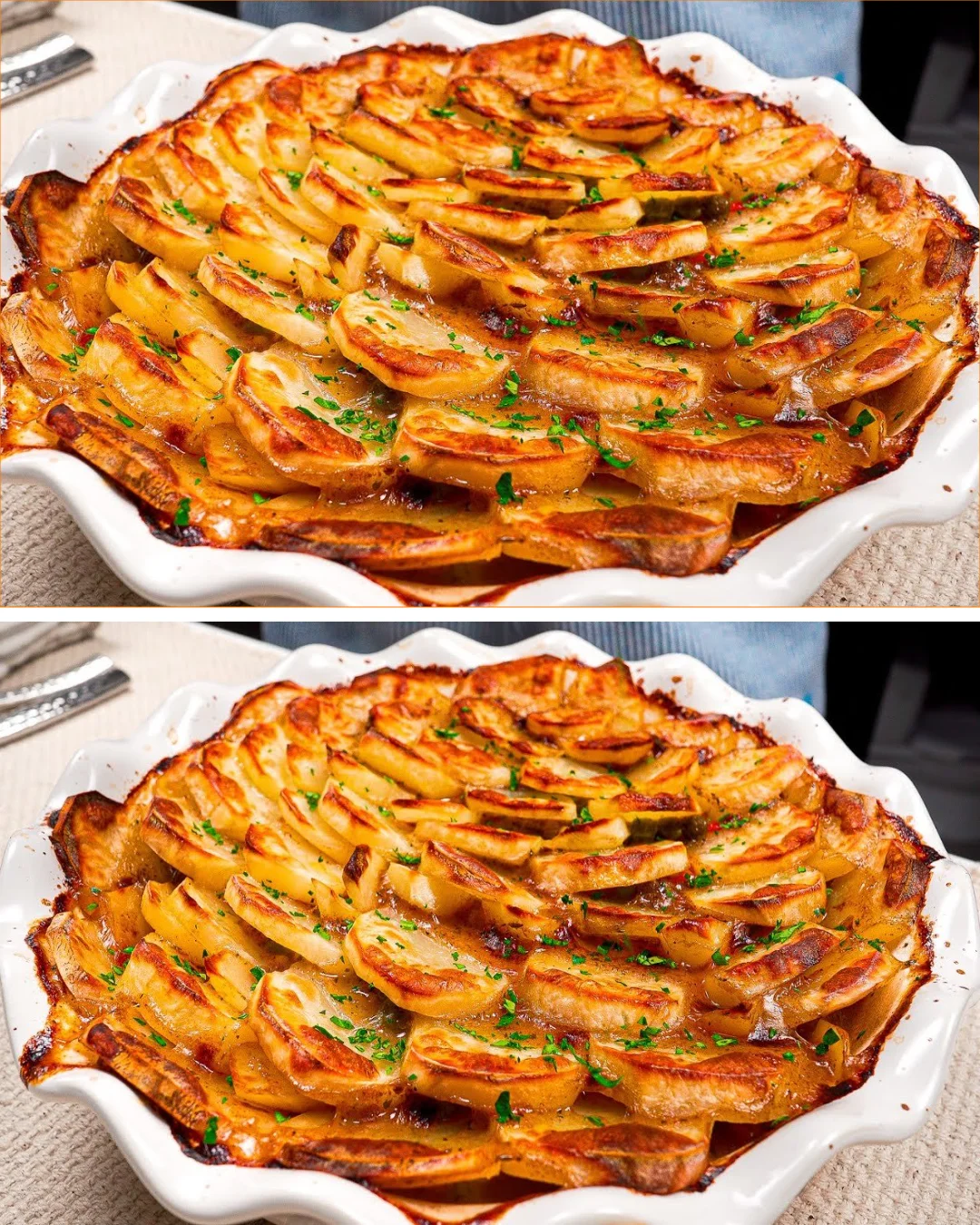 Delicious ground beef and potato dish served on a plate