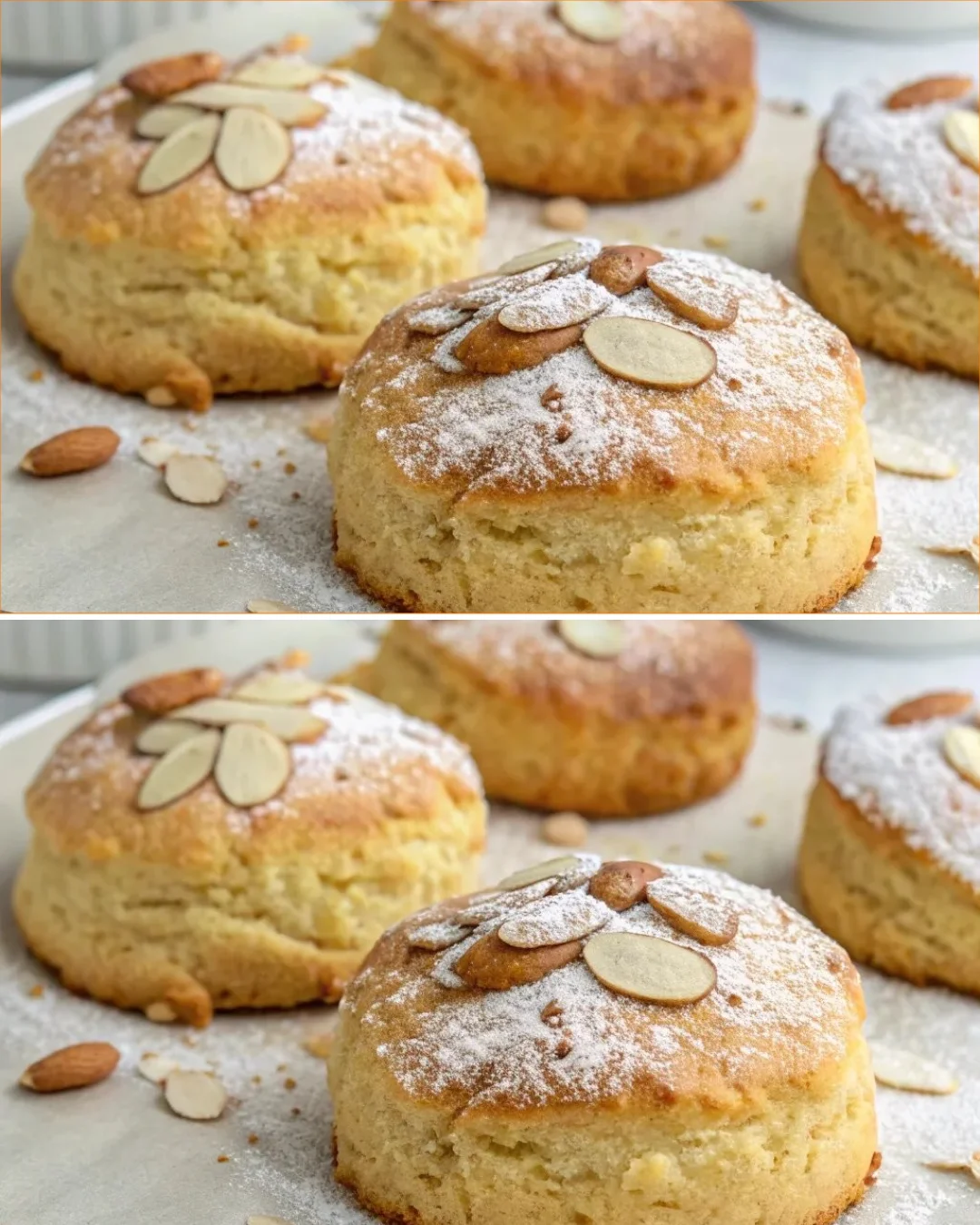 Irresistibly easy almond flour scones, perfect gluten-free pastry for any occasion.