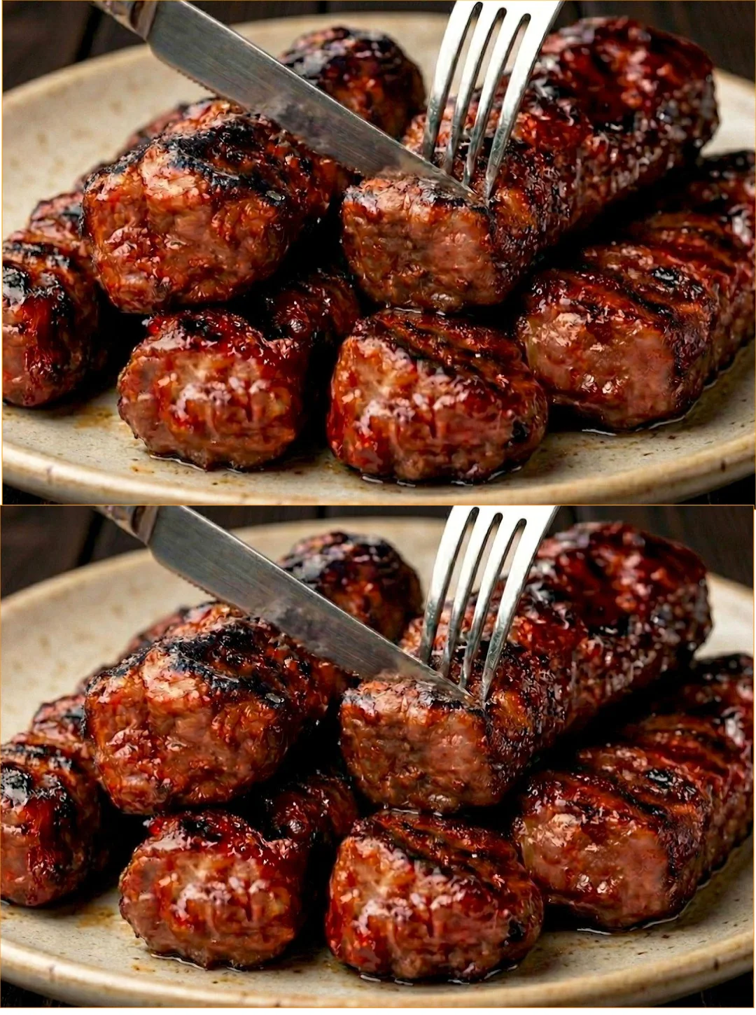 Delicious Potatoes & Ground Meat Rolls ready to serve as a comforting meal.