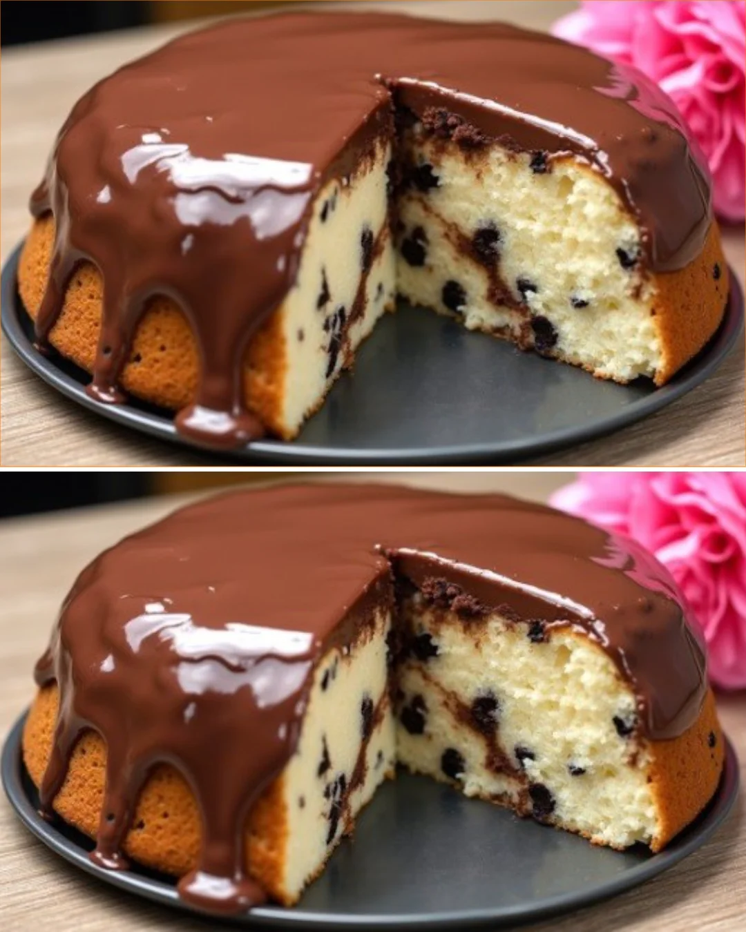 Deliciously decorated Six-Pot Cake with vibrant layers and frosting.