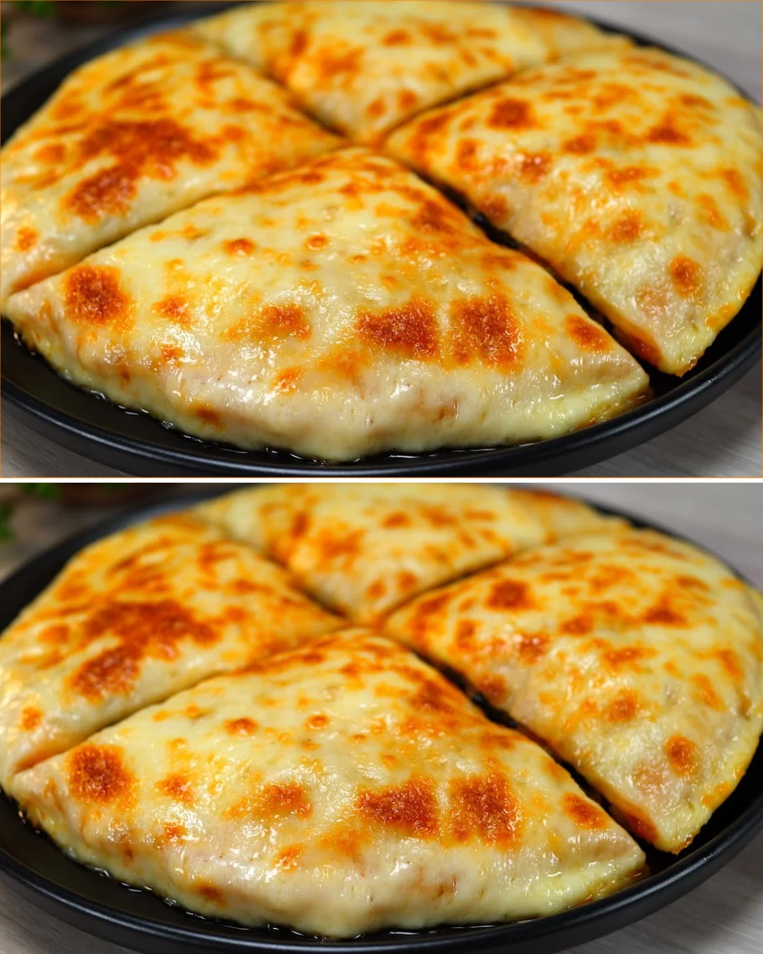 Tortilla bake with tuna, eggs, and cheese, a delicious alternative to pizza