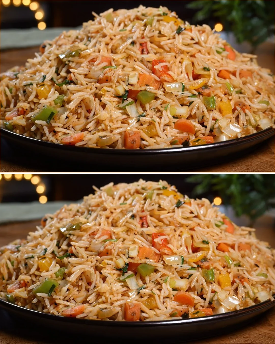 A person demonstrating innovative ways to cook rice in the kitchen.