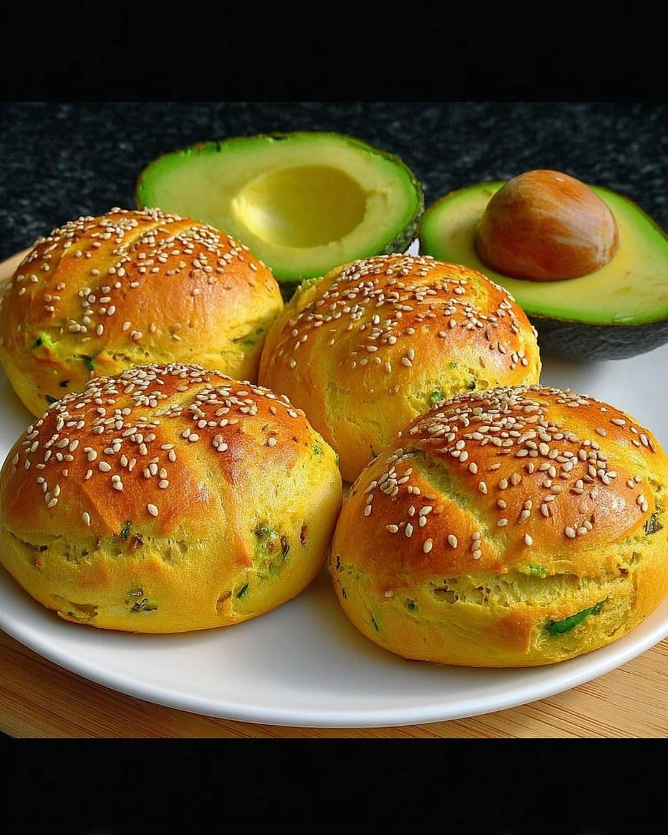 Sliced healthy avocado bread topped with seeds and herbs