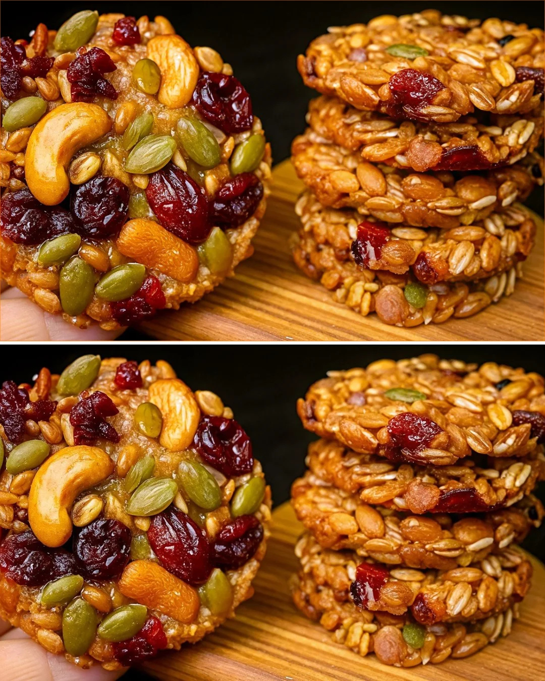 Delicious healthy flourless cookies made with natural ingredients.
