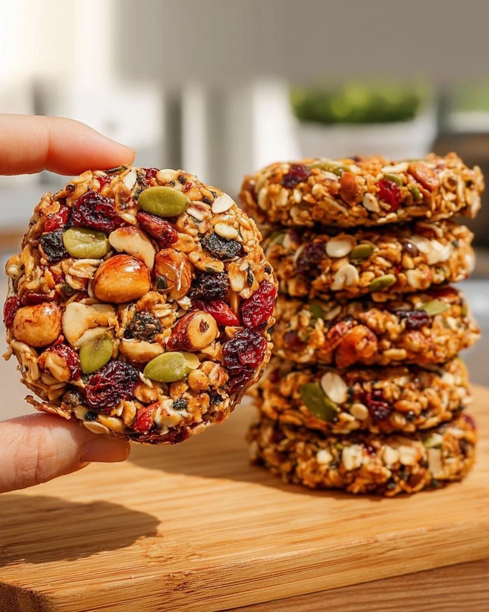5-minute healthy cookies made without sugar or flour, perfect for guilt-free snacking