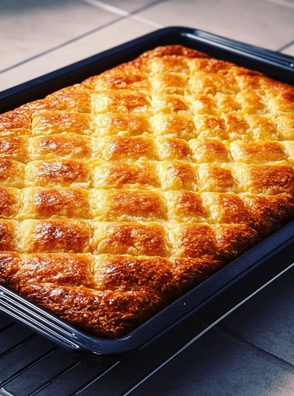 Delicious Italian Cottage Cheese Pie served on a plate