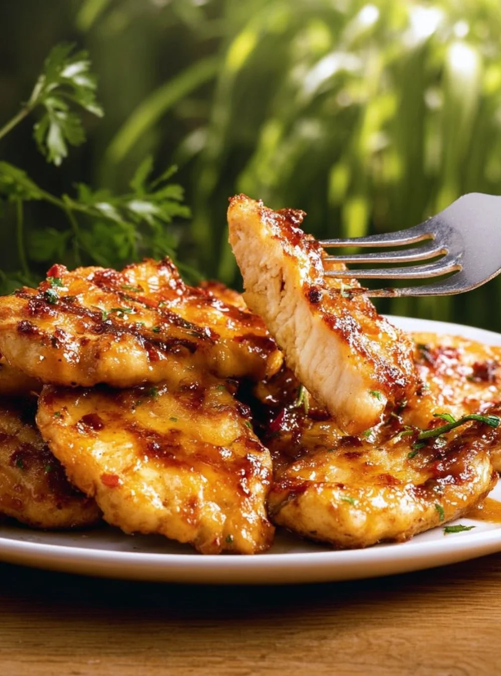 Crispy and juicy Chicken Schnitzel, a delicious savory dish on a plate.
