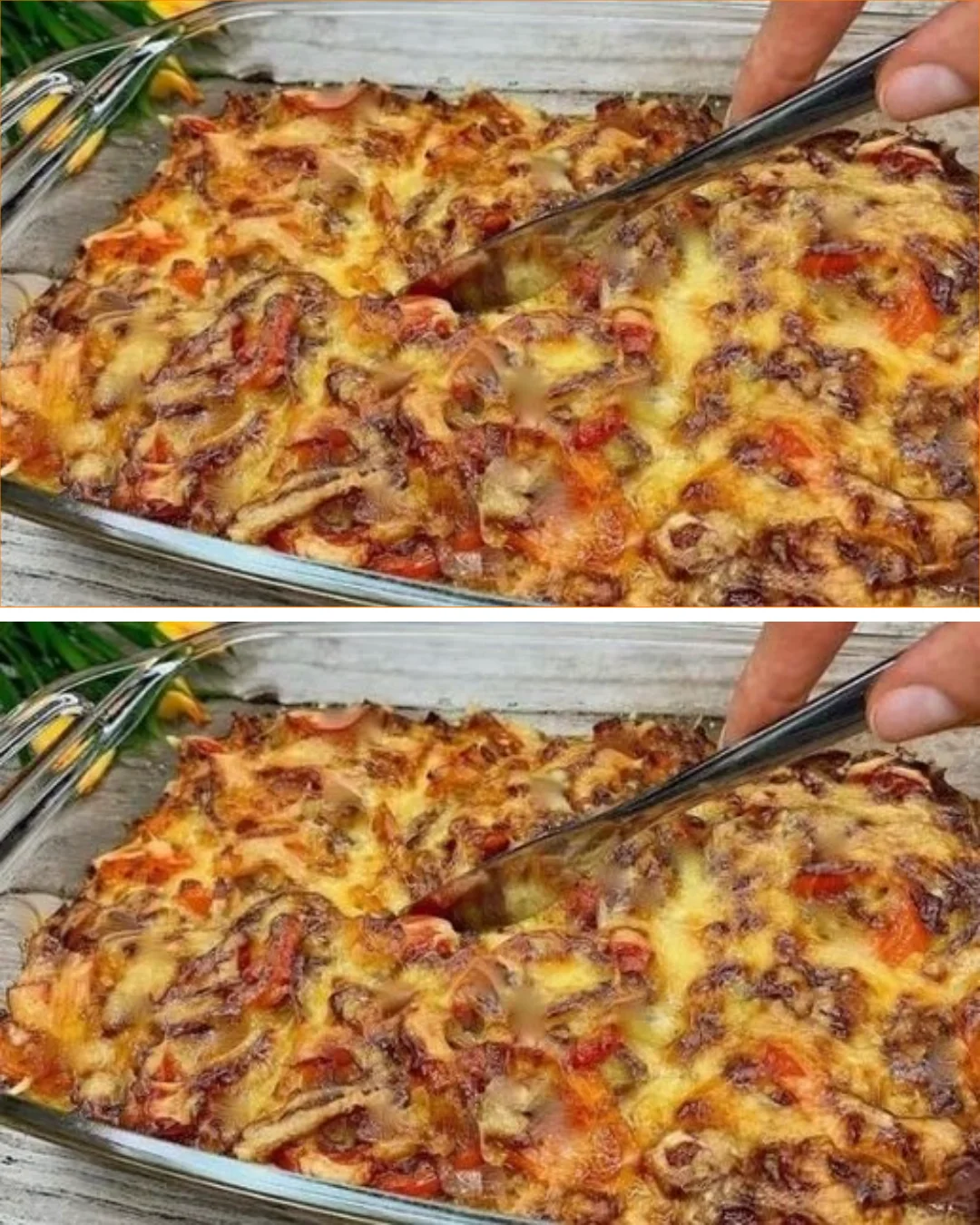 Delicious potato recipe with grated potatoes and eggs.