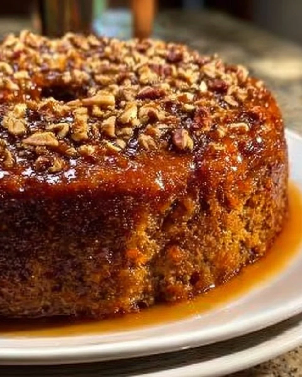 No Sugar No Flour Carrot Cake, a healthy dessert option