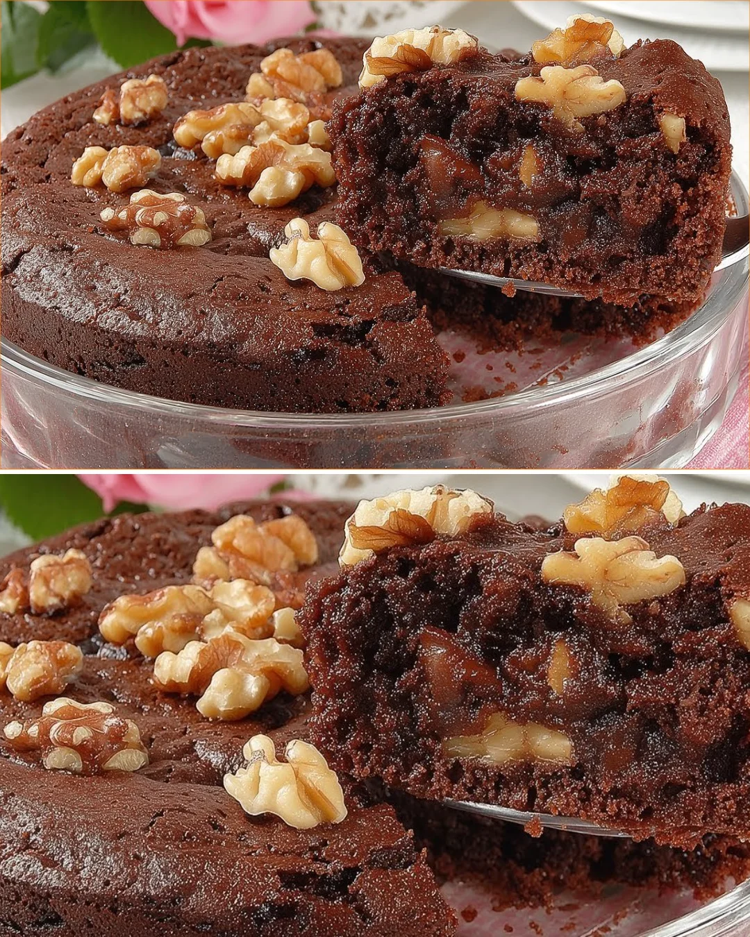 Delicious oatmeal and cocoa dessert served in a bowl with chocolate drizzle