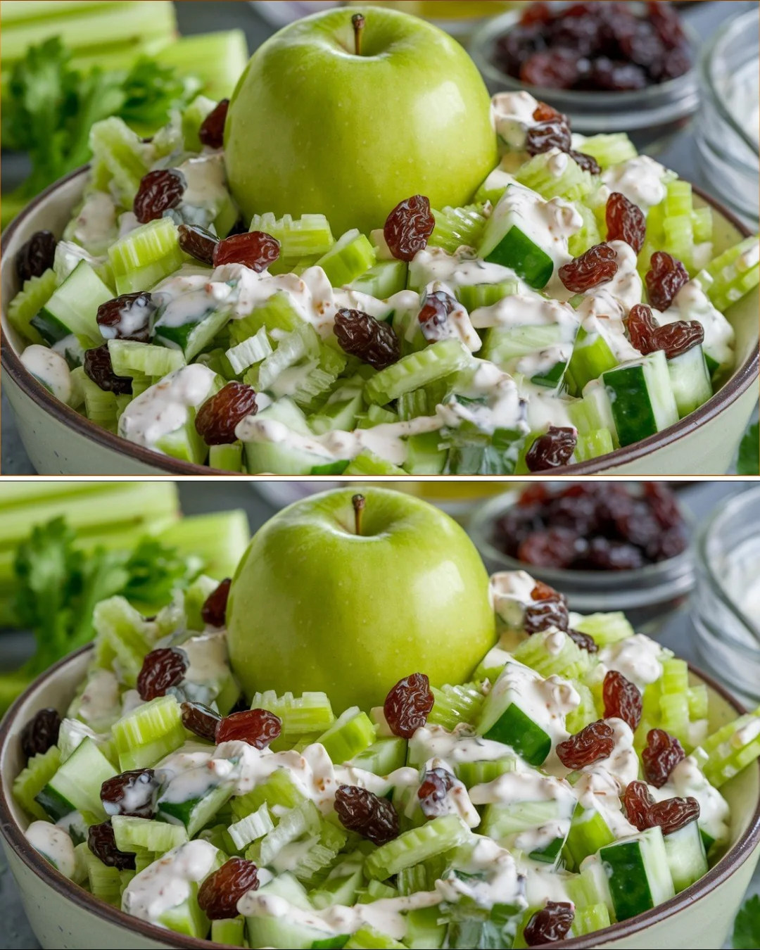 Quick and delicious salad featuring fresh vegetables and vibrant colors.