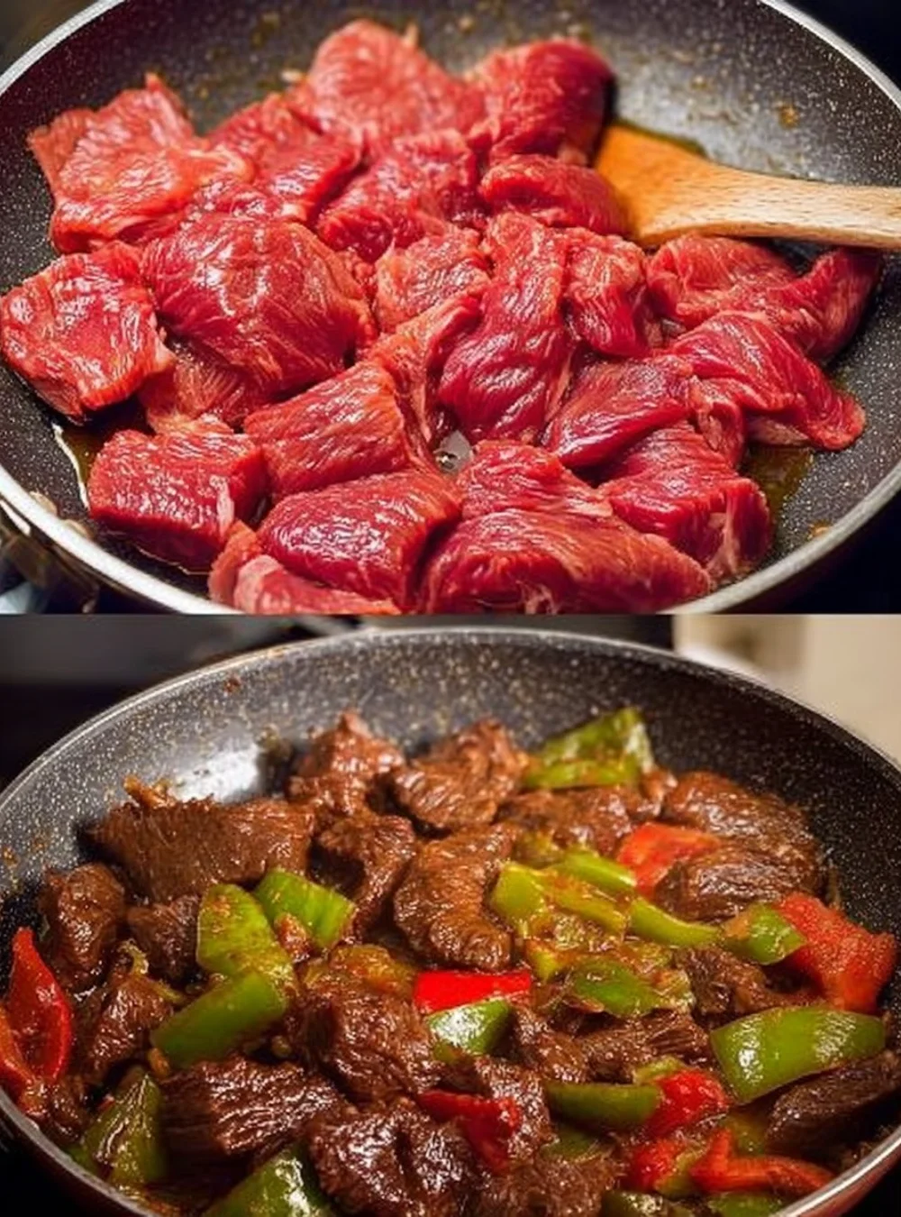 Plate of tender beef dish prepared using a Chinese secret method