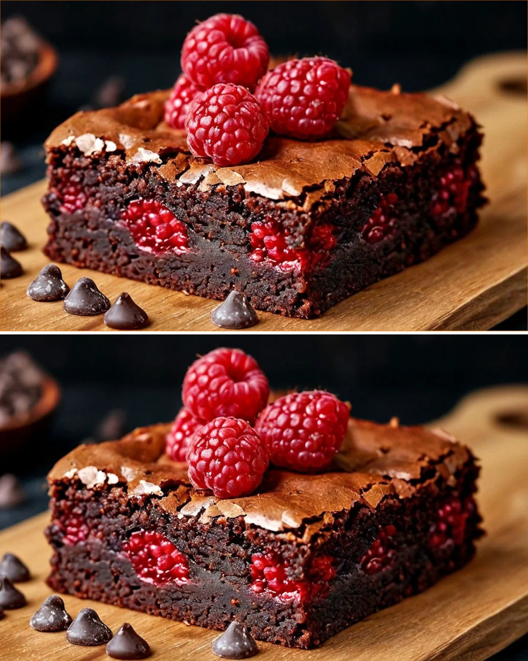 3-ingredient chocolate brownie served on a plate with a fork
