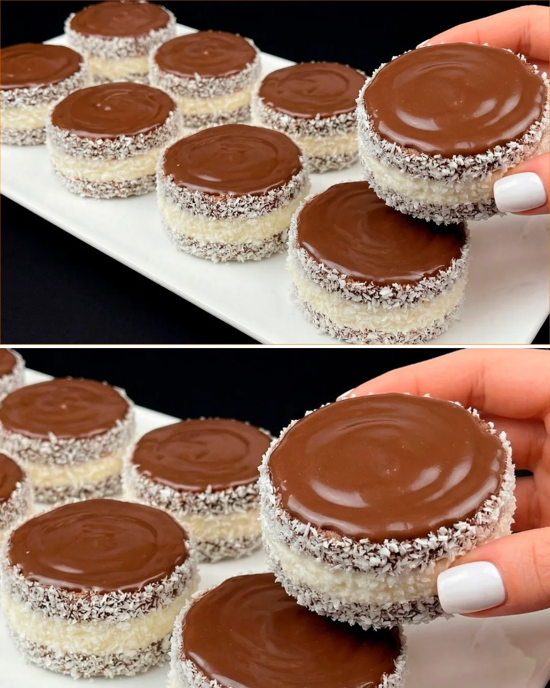 Delicious creamy chocolate cake with rich frosting and garnishes