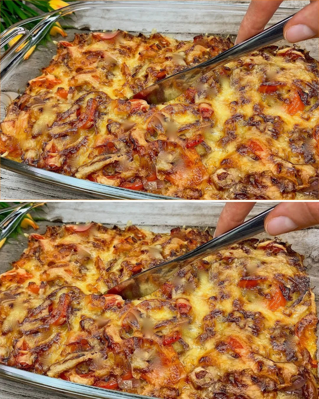 Delicious grated potato dish served on a plate with herbs and spices.