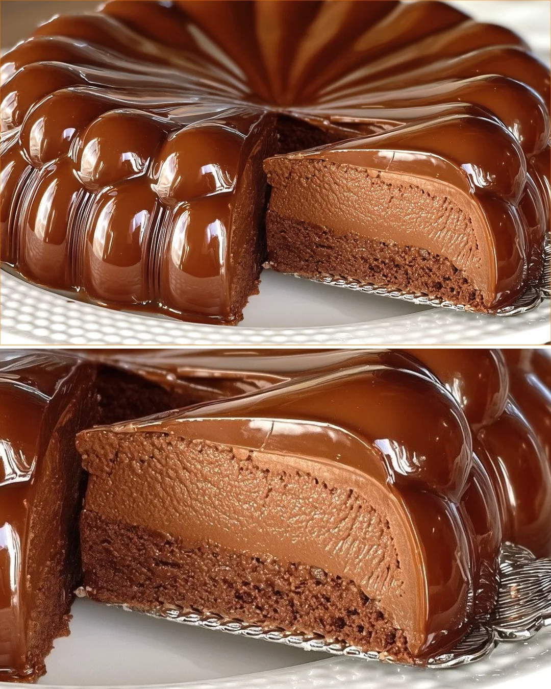 Delicious healthy chocolate banana dessert served in a bowl