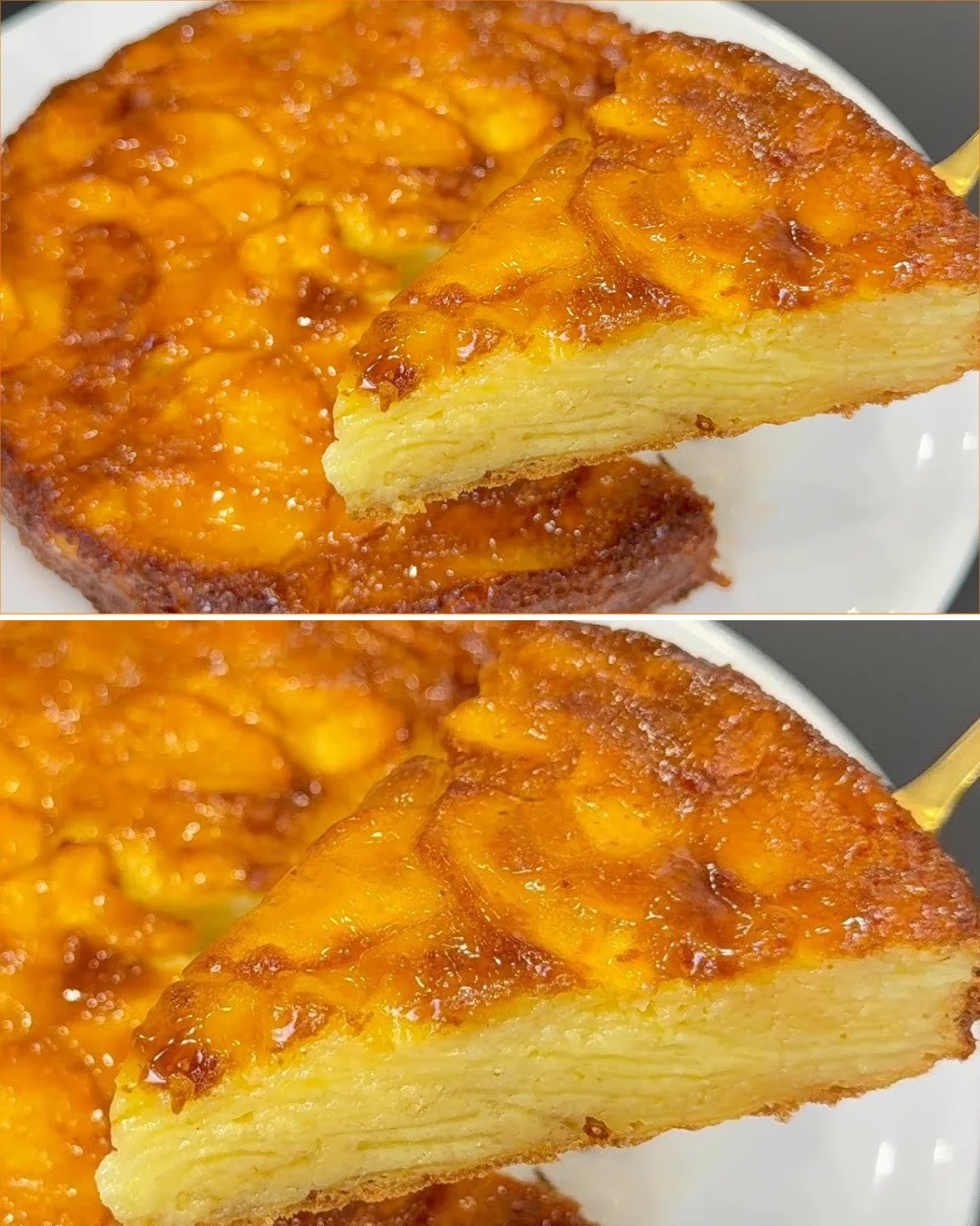 Homemade apple cake with fresh apples and spices on a white plate
