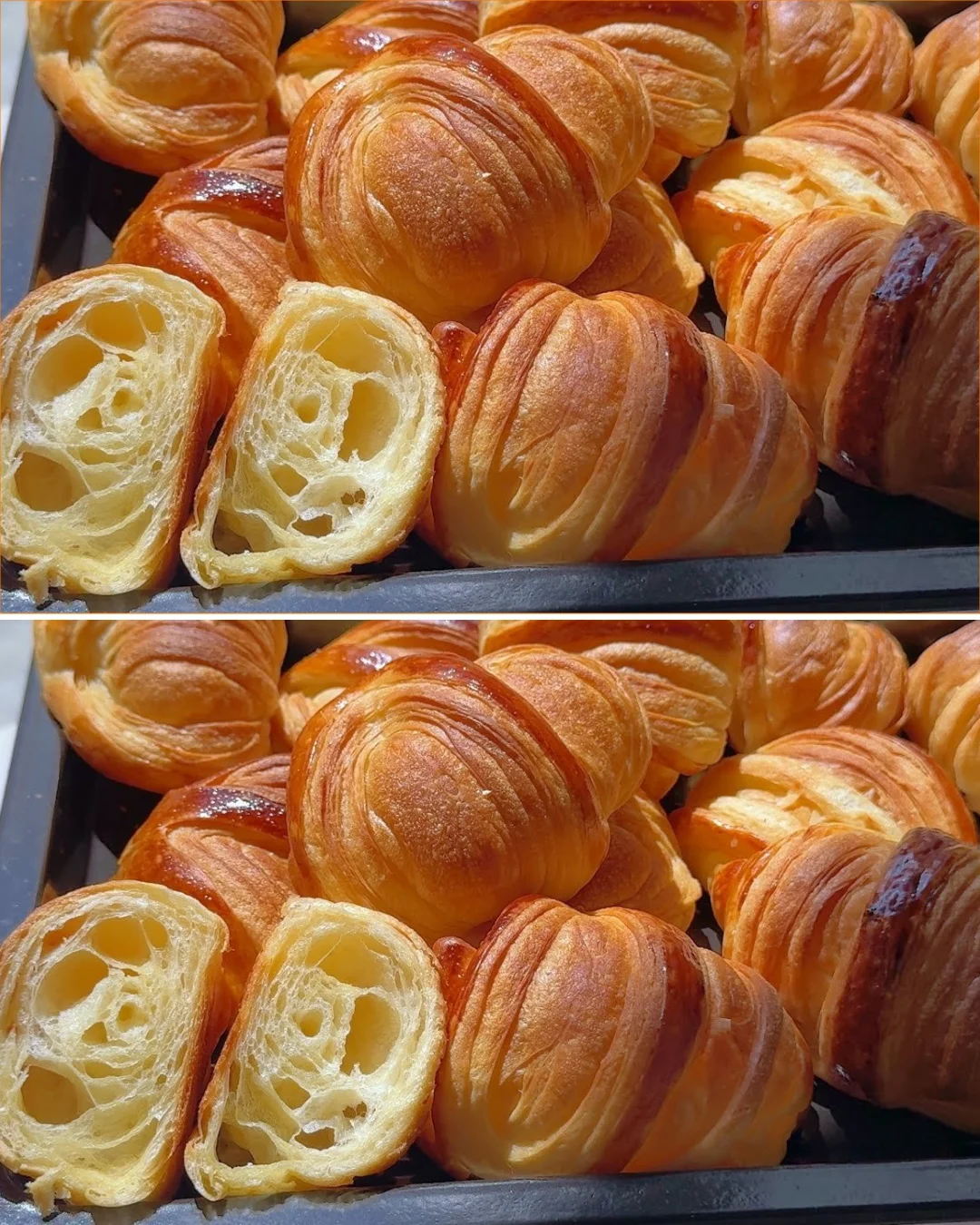 Freshly baked homemade pastry bread with a golden crust.