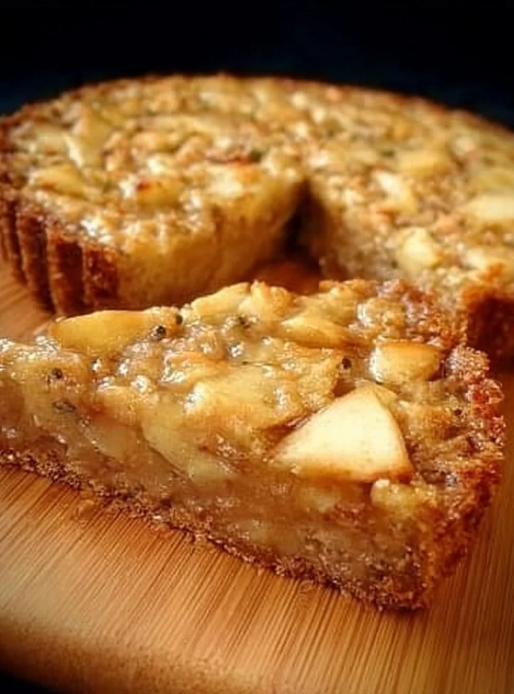 Sugar free pie - a healthy American dessert recipe without sugar and butter
