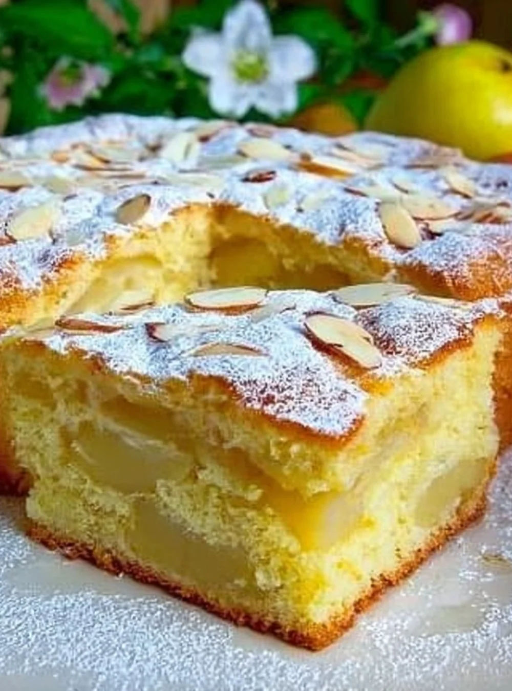Incredibly delicious apple pie fresh out of the oven, golden and ready to serve.