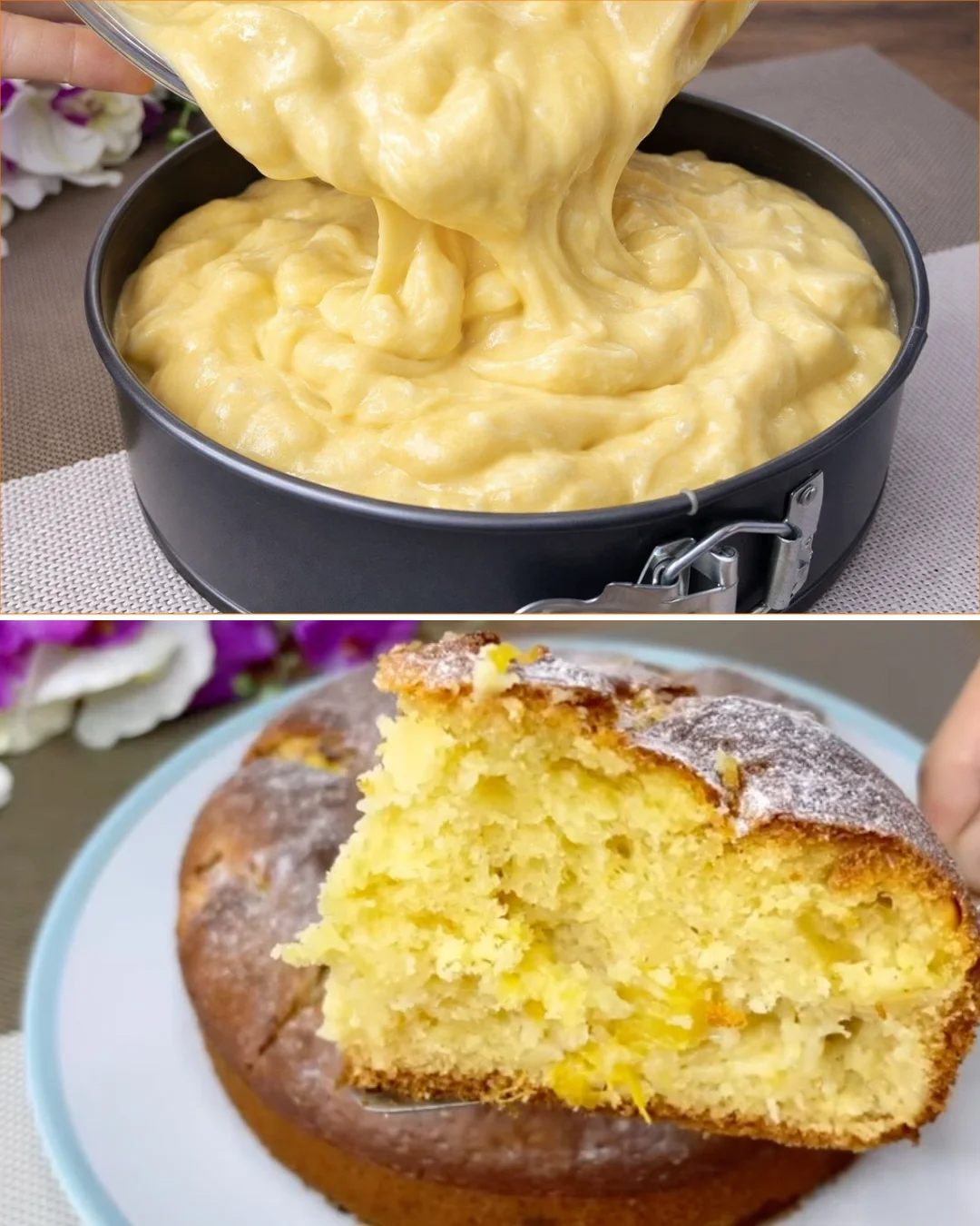 Quick and easy Japanese Pineapple Cake recipe in 5 minutes